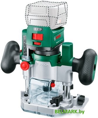 Кромочно-петельный фрезер Bosch AdvancedTrimRouter 06039D5002 (без АКБ, кейс) - фото