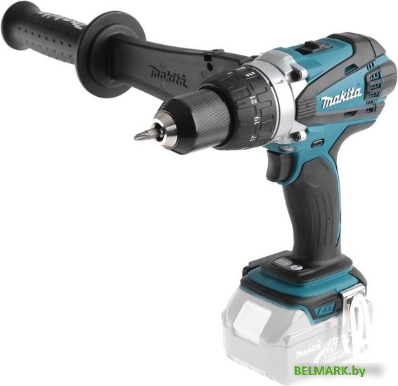 Дрель-шуруповерт Makita DDF458Z (без АКБ) - фото