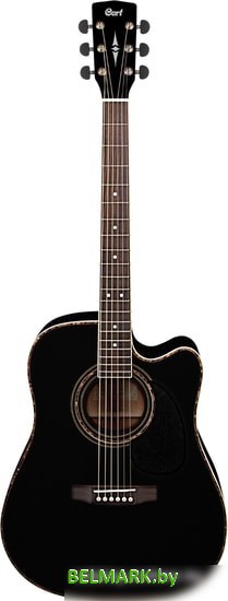 Электроакустическая гитара Cort AD880CE BK - фото