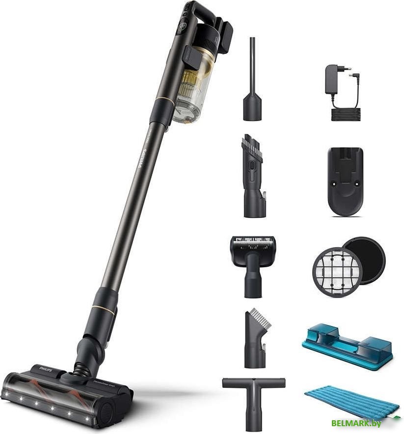 Вертикальный пылесос с влажной уборкой Philips XC7057/01 - фото
