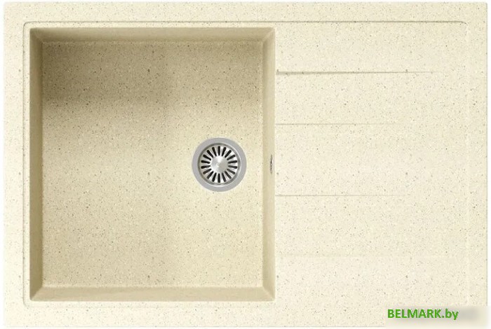 Кухонная мойка Teymi Hanna 75x50 T120114 (бежевый матовый) - фото