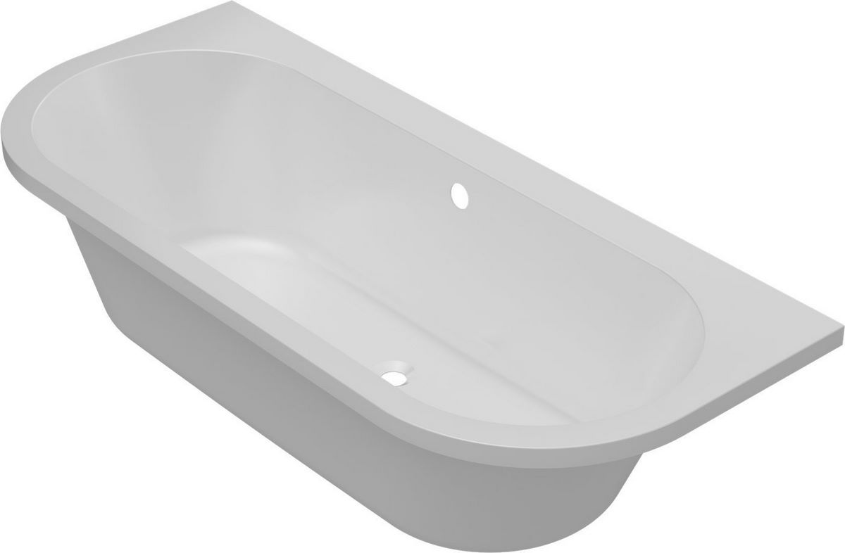 Ванна Bonito Home Aura 170x75 BH-AU-104-170W/St (с ножками) - фото2