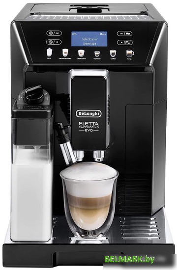 Эспрессо кофемашина DeLonghi Eletta Cappuccino Evo ECAM46.860.B - фото
