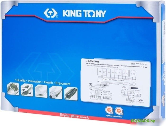 Универсальный набор инструментов King Tony 9-7540MR (40 предметов) - фото2