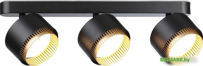 Спот Ambrella TN71295/3 BK/GD (черный/золото) - фото