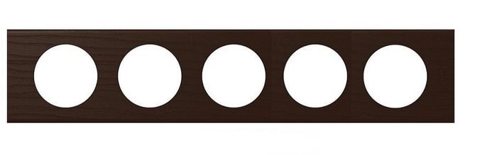 Рамка Legrand Celiane 69210 (Венге) - фото