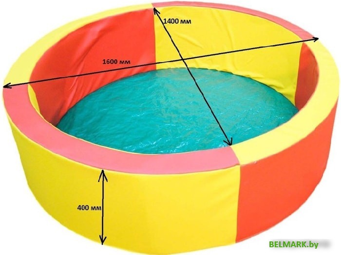 Сухой бассейн Dinamika ZSO-002374 (800 шариков) - фото