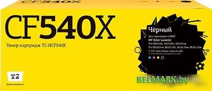 Картридж T2 TC-HCF540X (аналог HP CF540X) - фото