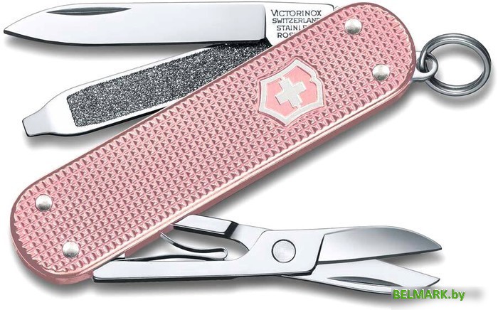 Нож-брелок Victorinox Classic Cotton Candy 0.6221.252G (розовый) - фото