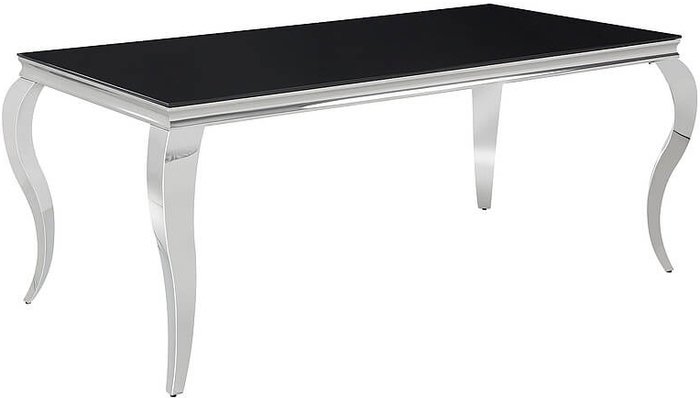 Кухонный стол Signal Prince PRINCECCH180 (черный/хром) - фото