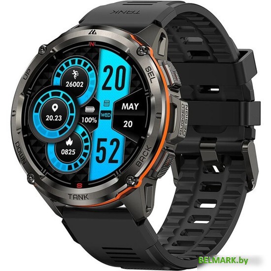 Умные часы Kospet Tank T3 Ultra (черный) - фото2