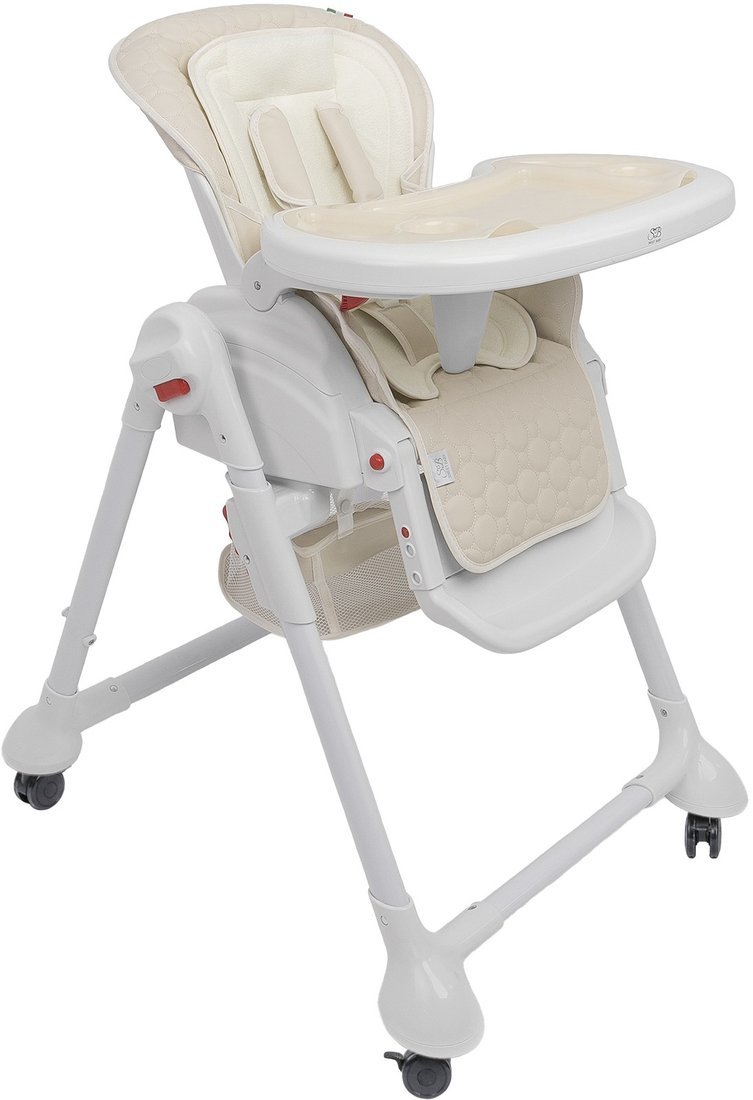 Высокий стульчик Sweet Baby Luxor Classic (кремовый) - фото