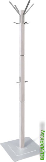 Вешалка для одежды Sheffilton Альберто SHT-CR11 933039 (беленый/алюминий металлик) - фото2