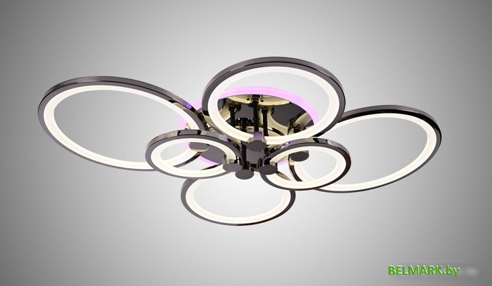 Припотолочная люстра Mirastyle Диод CF-16134/4+2 GM ML - фото2