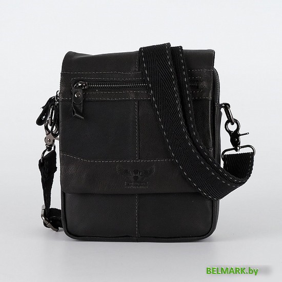 Сумка через плечо Poshete 196-1363-15-BLK (черный) - фото