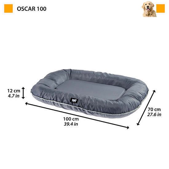 Лежак Ferplast Oscar 100 81096121 (серый) - фото2