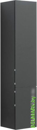 Aquanet Шкаф-пенал Алвита 35 00240197 (серый антрацит) - фото