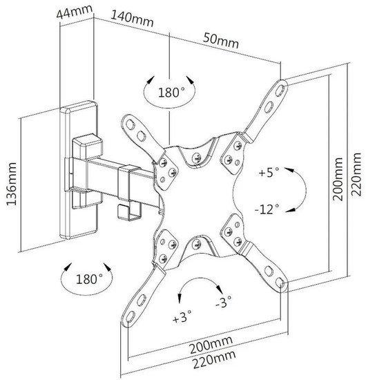 Кронштейн Ultramounts UM864B - фото2