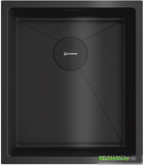 Кухонная мойка Omoikiri Taki 38-U/IF GB (графит) - фото