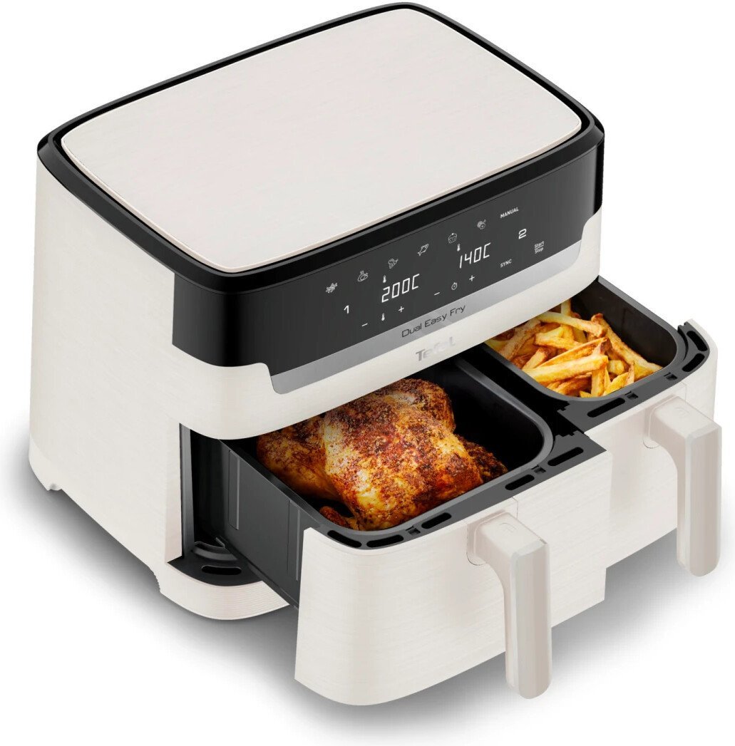 Аэрогриль (аэрофритюрница) Tefal Dual Easy Fry & Grill EY901AE0 - фото2