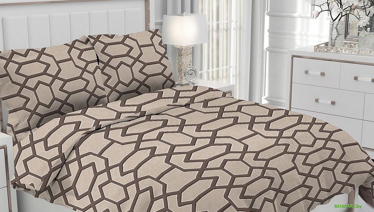 Постельное белье Реноме Семейный Жемчужная коллекция. Барселона 70922-1 (бязь) - фото