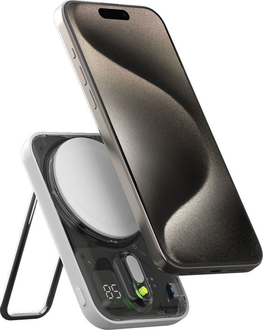 Внешний аккумулятор Momax 1-Power Flow Pro MagSafe IP125 5000mAh - фото2