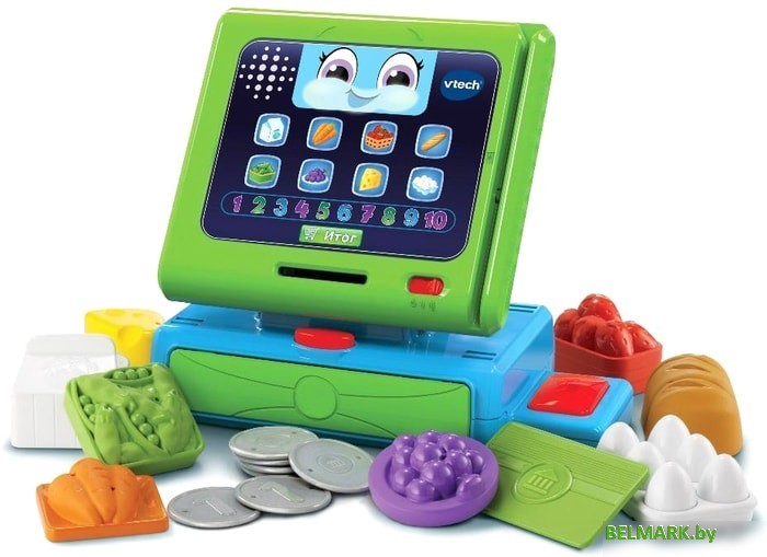 Интерактивная игрушка VTech Моя интерактивная касса 80-81673R - фото2