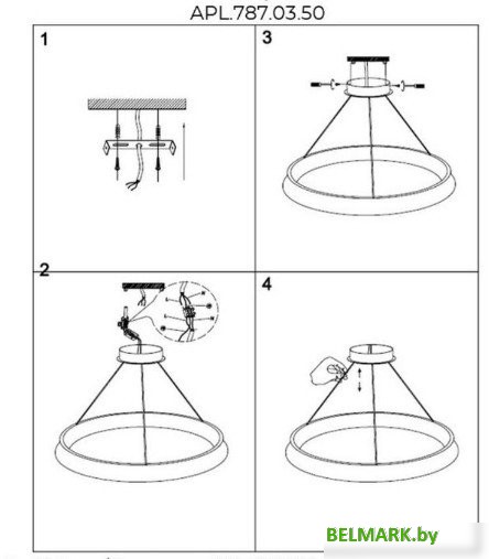 Подвесная люстра Aployt APL.787.03.50 - фото2