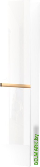 ЗОВ Шкаф-пенал для ванной Лира 150 LP150MW0MWGVG (бежевый глянец) - фото