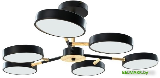 Люстра средней высоты Aitin Pro X9603/6 BK - фото