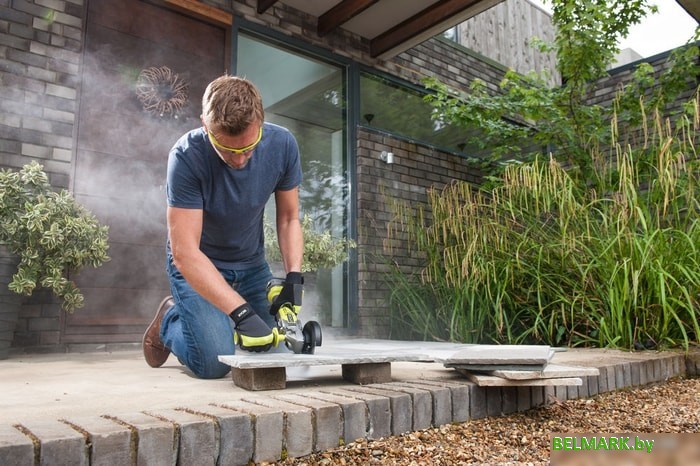 Угловая шлифмашина Ryobi R18AG7-140S (с 1-м АКБ) - фото2