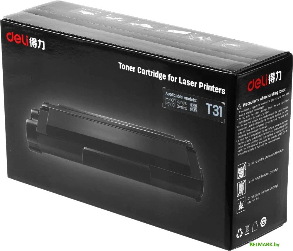 Картридж Deli T31-EA1 (черный) - фото