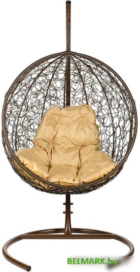 Подвесное кресло BiGarden Kokos (коричневый/бежевый) - фото2