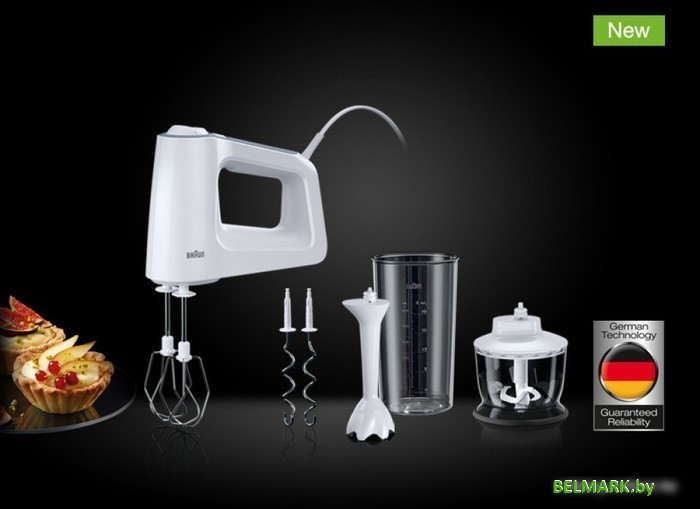 Миксер Braun MultiMix 3 HM 3137 WH - фото2