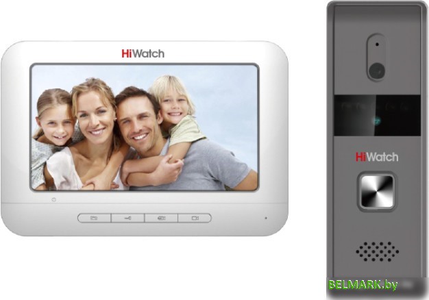 Комплект видеодомофона HiWatch DS-D100KF - фото