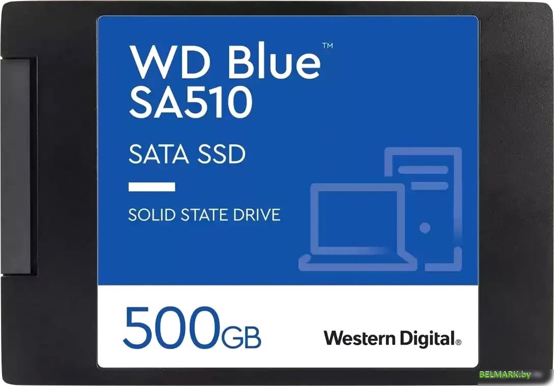 SSD WD Blue SA510 500GB WDS500G3B0A - фото
