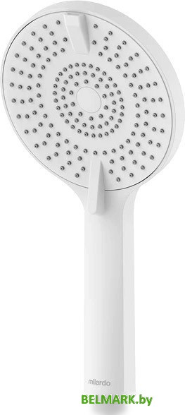 Душевая лейка Milardo Rora ROR4FWRM18 (белый матовый) - фото