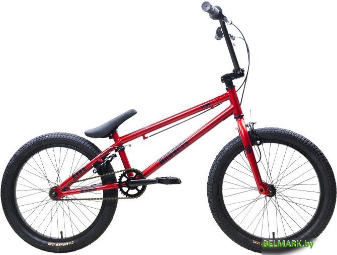 Велосипед Stark Madness BMX 1 2025 (красный/черный/черный) - фото