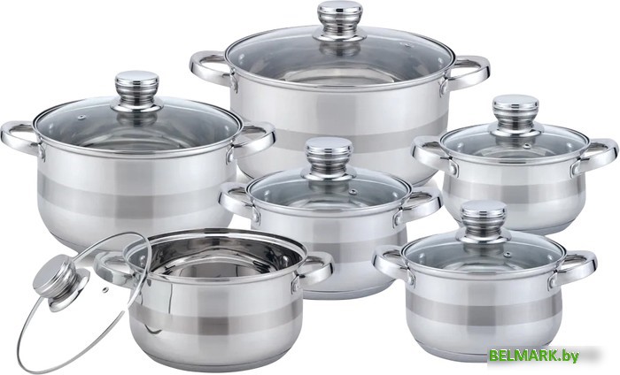 Набор кастрюль KELLI KL-4211 - фото