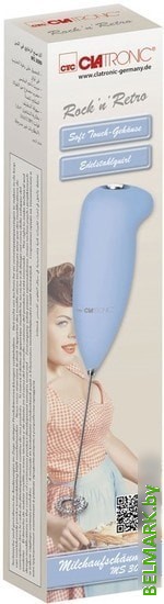 Ручной вспениватель молока Clatronic MS 3089 (голубой) - фото2