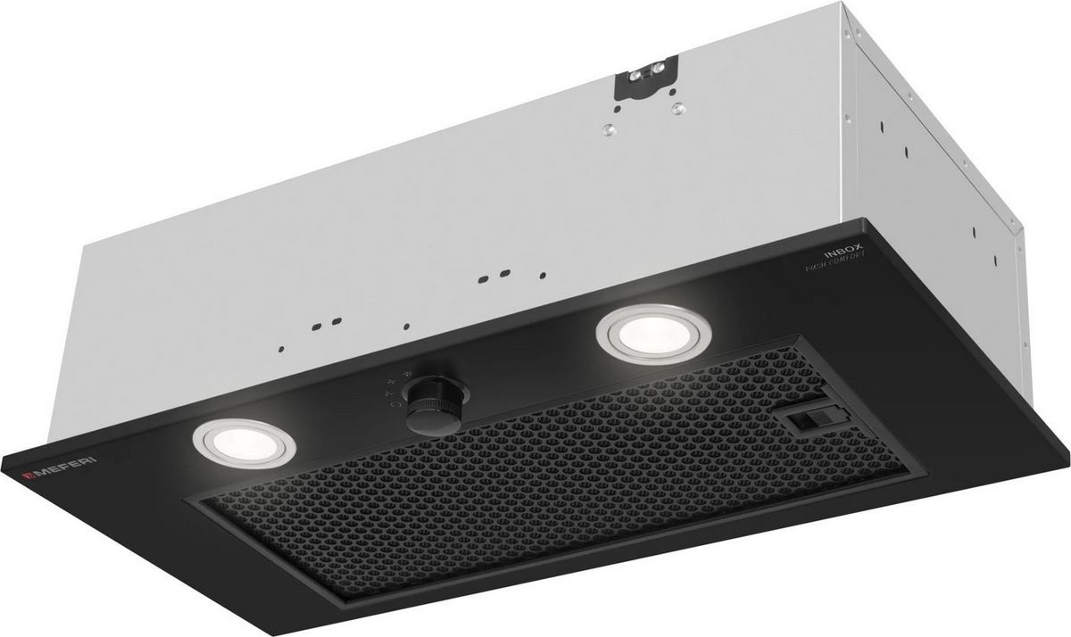 Кухонная вытяжка Meferi INBOX60BK Push Comfort - фото