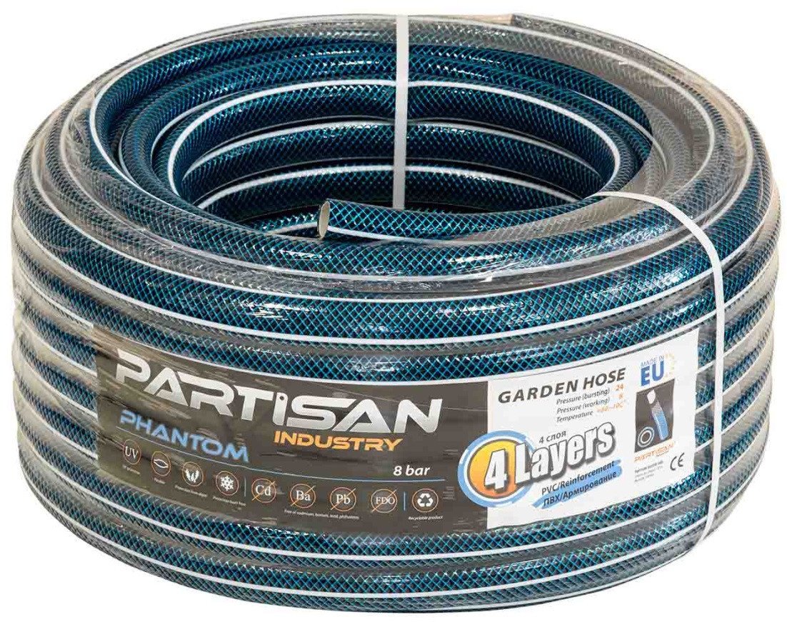 Шланг Partisan Phantom GHOSE-PHTM-58L20PSN (5/8", 20м) - фото