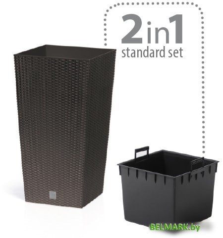 Prosperplast Rato Square DRTS400-S449 (белый) - фото2