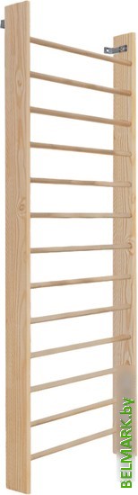 Шведская стенка (лестница) Dinamika ZSO-003080 2800х1000 (боковины массив сосны 140х35 мм) - фото