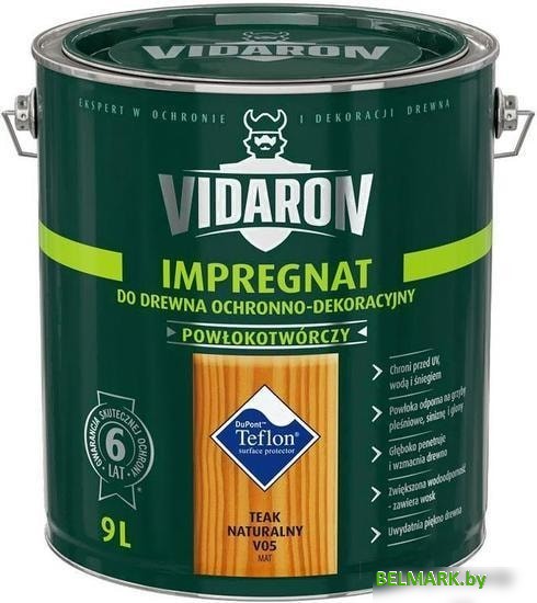 Пропитка Vidaron Impregnant V05 9 л (натуральный тик) - фото
