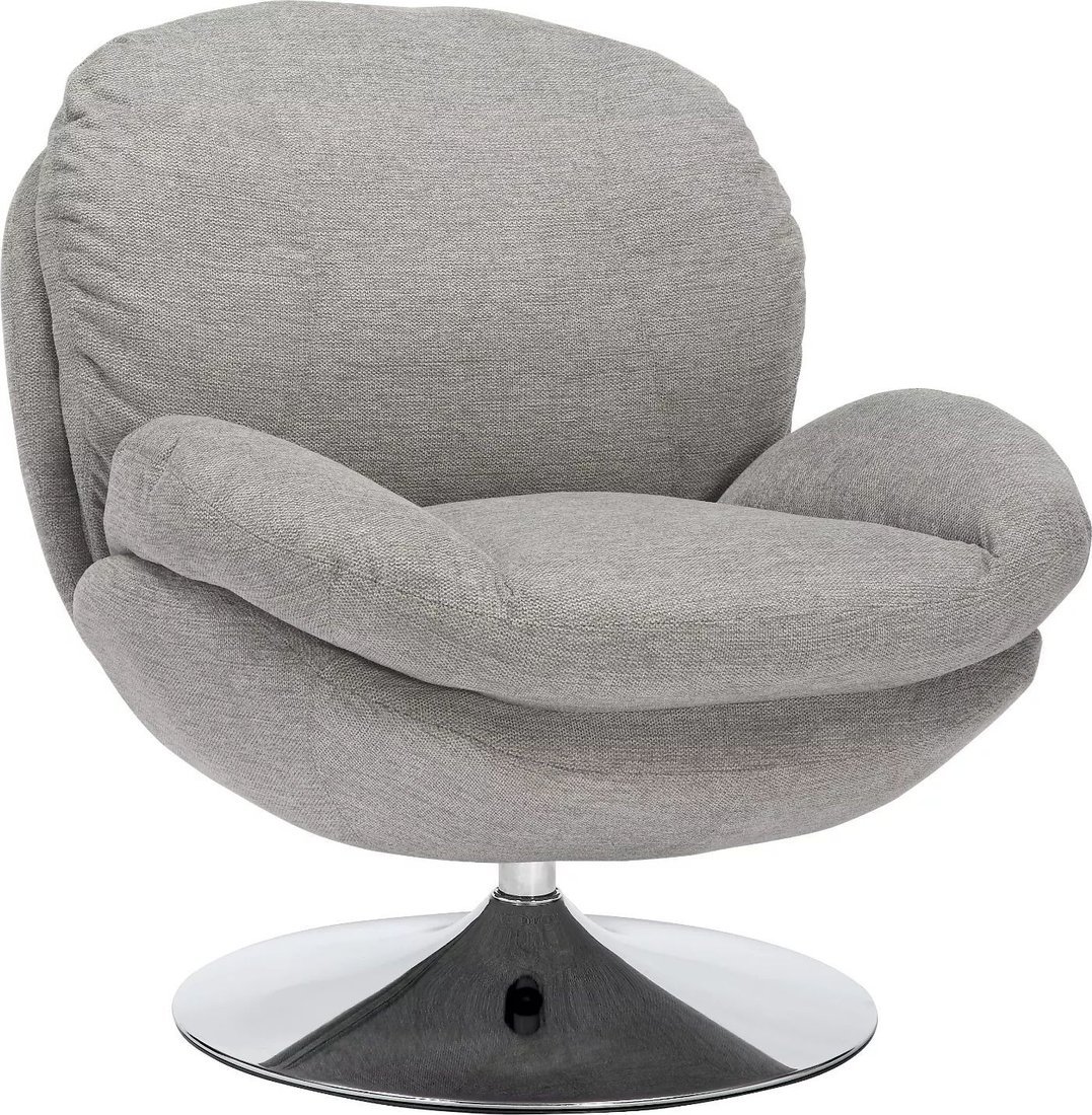 Интерьерное кресло Signal Brigitte Brego 18 (серый/хром) - фото