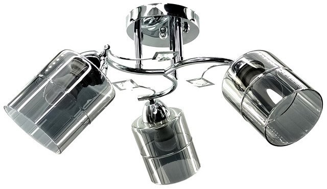 Люстра средней высоты Aitin Pro НПБ 02-3x60-101 9073/3 (хром) - фото