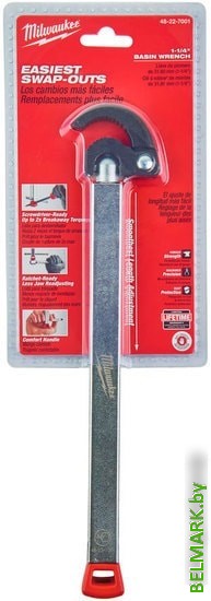 Ключ для гибкой подводки Milwaukee 32 мм 48-22-7001 - фото2