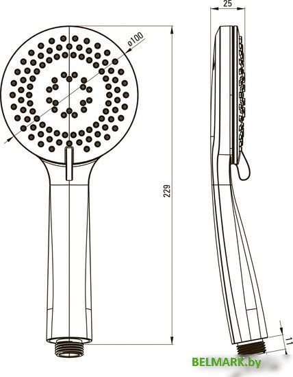 Душевой гарнитур Deante Arnika NQA D41K - фото2