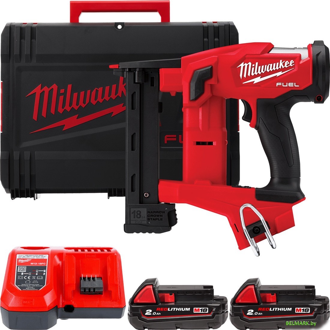 Milwaukee M18 FNCS18GS-202X Fuel 4933471940 (с 2-мя АКБ, кейс) - фото